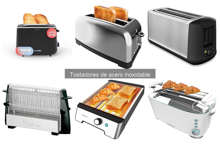 Mejores tostadores de acero inoxidable para cocina pequeña