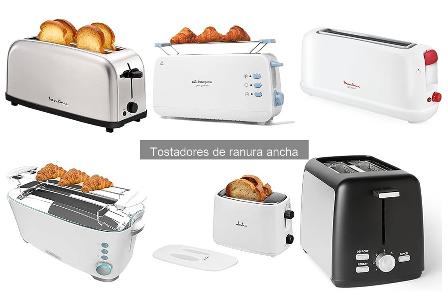 Mejores Tostadores de Ranura Ancha para Familias 2023