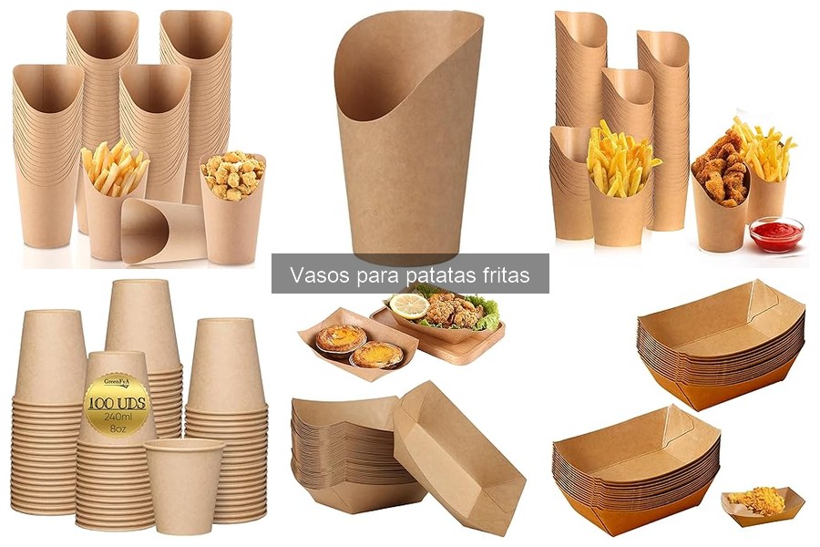 Mejores vasos para patatas fritas en casa: guía de estilos