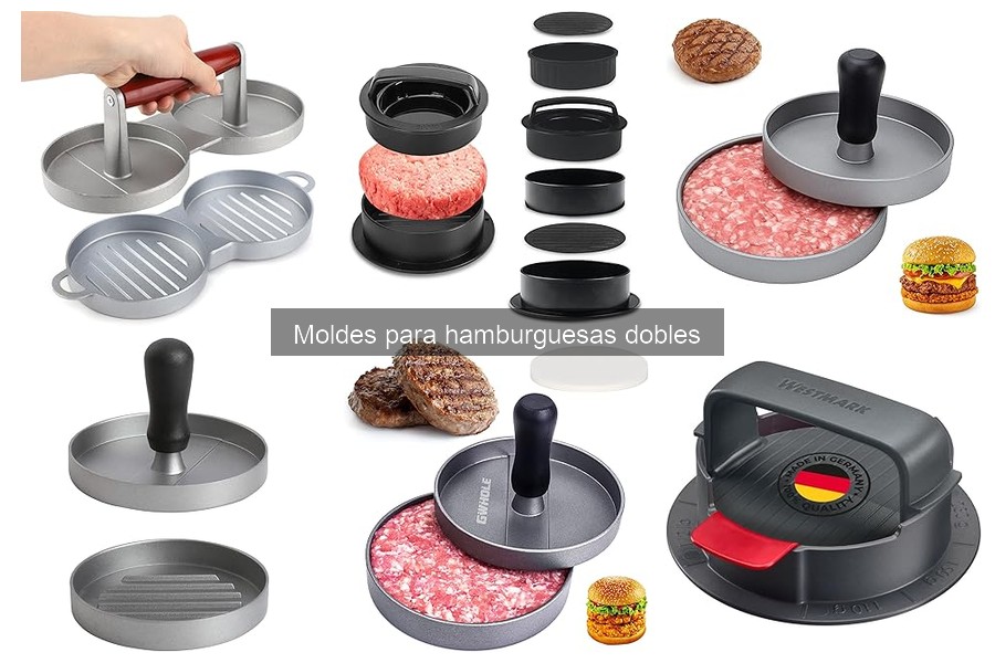 ¿Merece la pena comprar un molde para hamburguesas dobles?