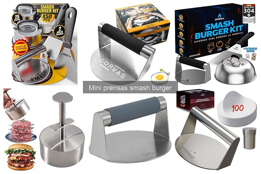 Mini prensas smash burger: ¿aptas para dietas especiales?