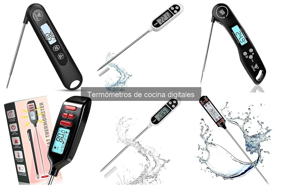 Opiniones de los Mejores Termómetros de Cocina Digitales