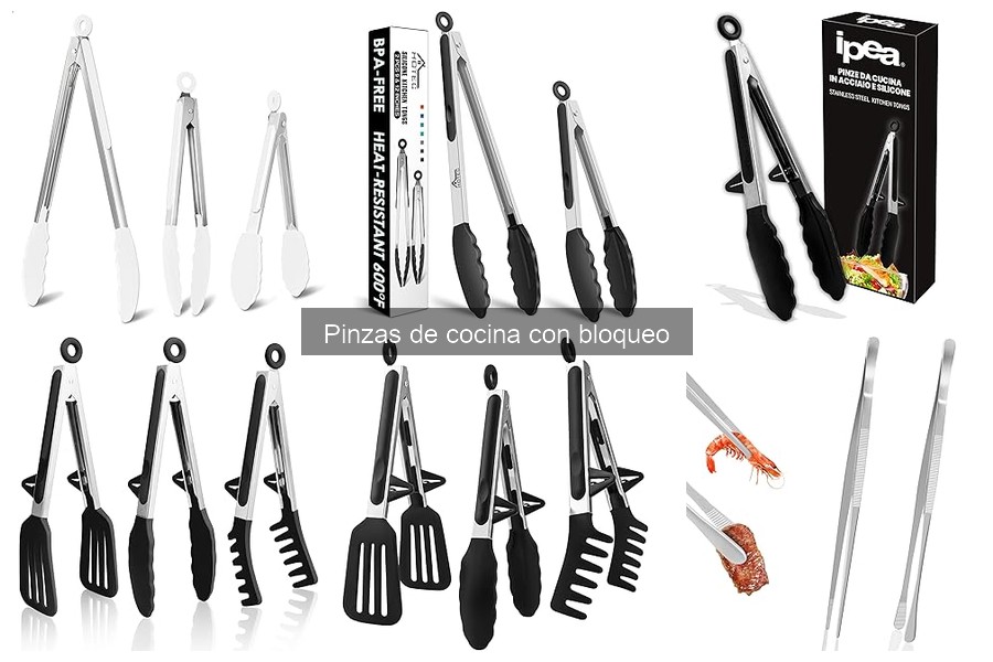 Opiniones reales sobre pinzas de cocina con bloqueo