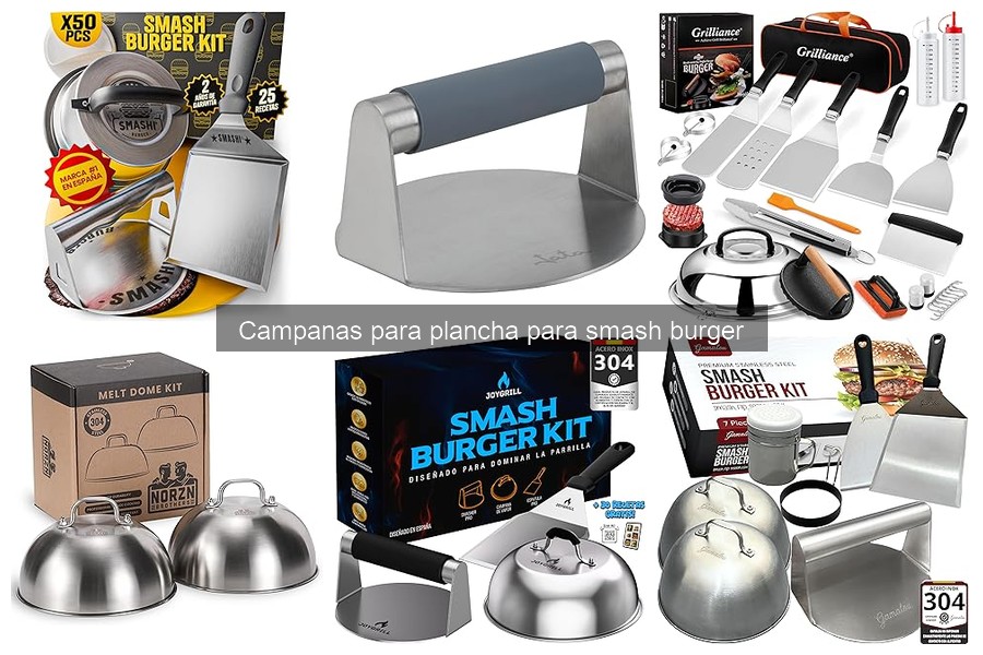 Opiniones sobre Campanas para Plancha para Smash Burger