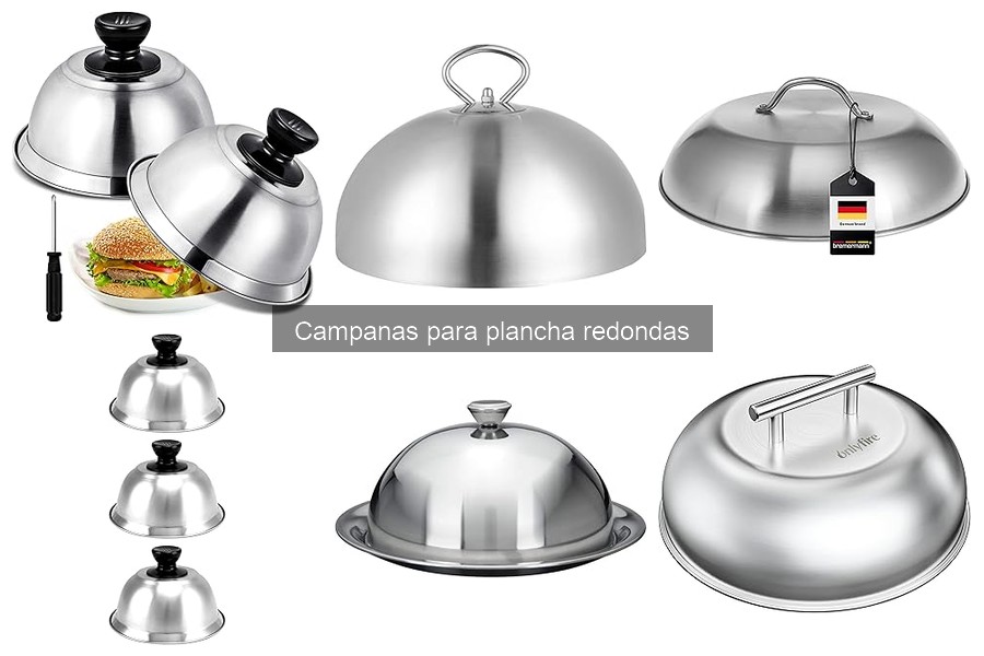 Opiniones sobre campanas para plancha redonda: usuarios opinan