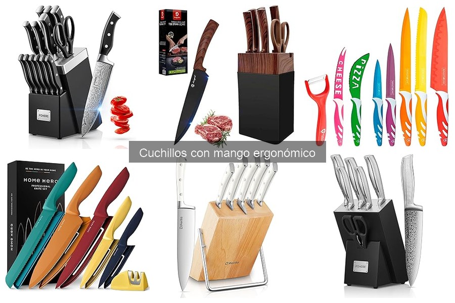 Opiniones sobre cuchillos con mango ergonómico para cocina