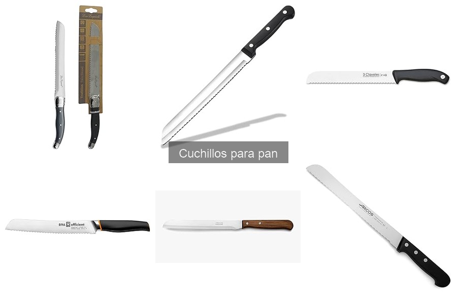 Opiniones sobre cuchillos para pan: Axer vs Arcos