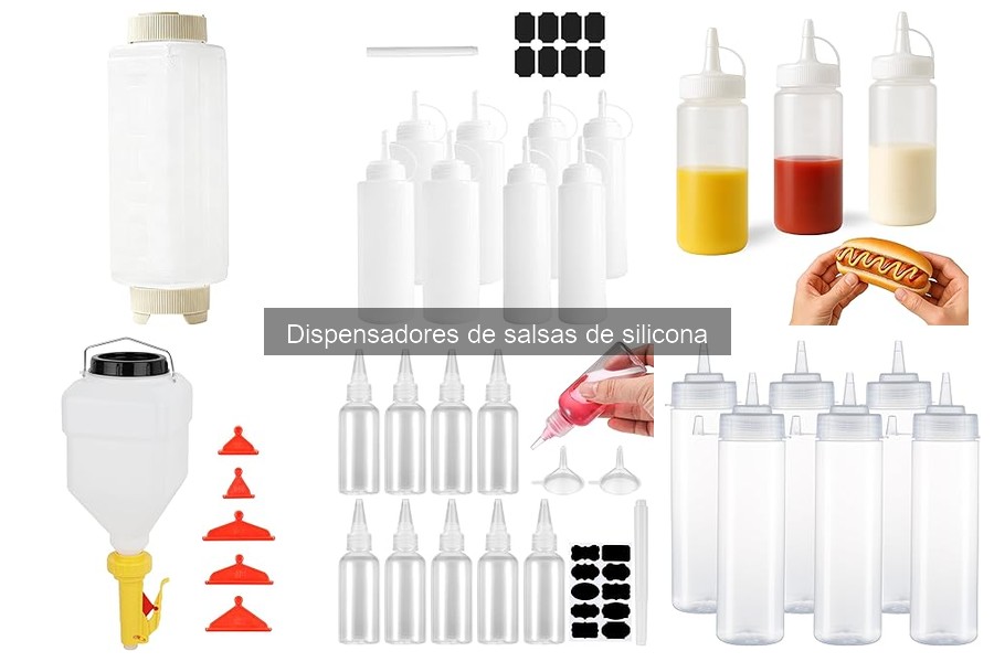 Opiniones sobre dispensadores de salsas de silicona populares