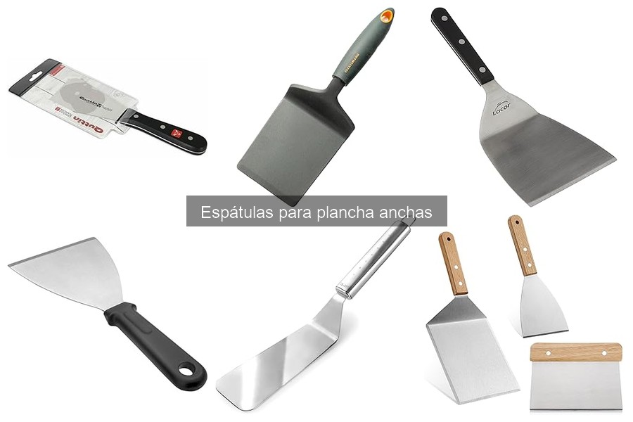 Opiniones sobre espátulas anchas para plancha en casa