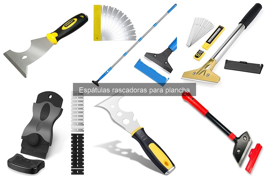 Opiniones sobre espátulas rascadoras para plancha