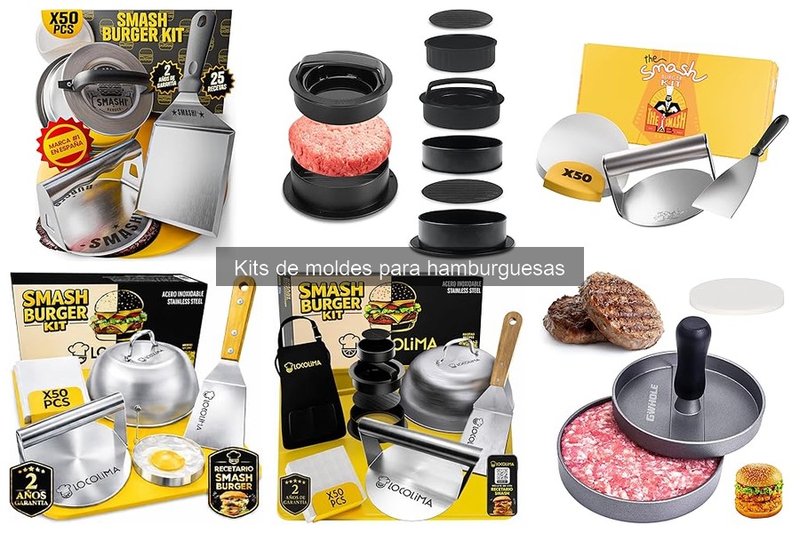 Opiniones sobre Kits de Moldes para Hamburguesas
