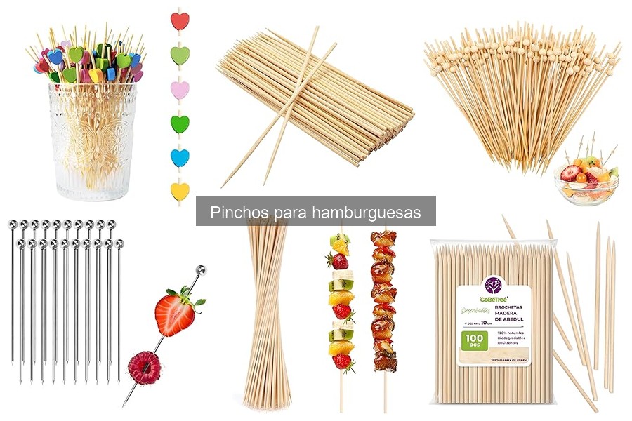Opiniones sobre los Mejores Pinchos para Hamburguesas