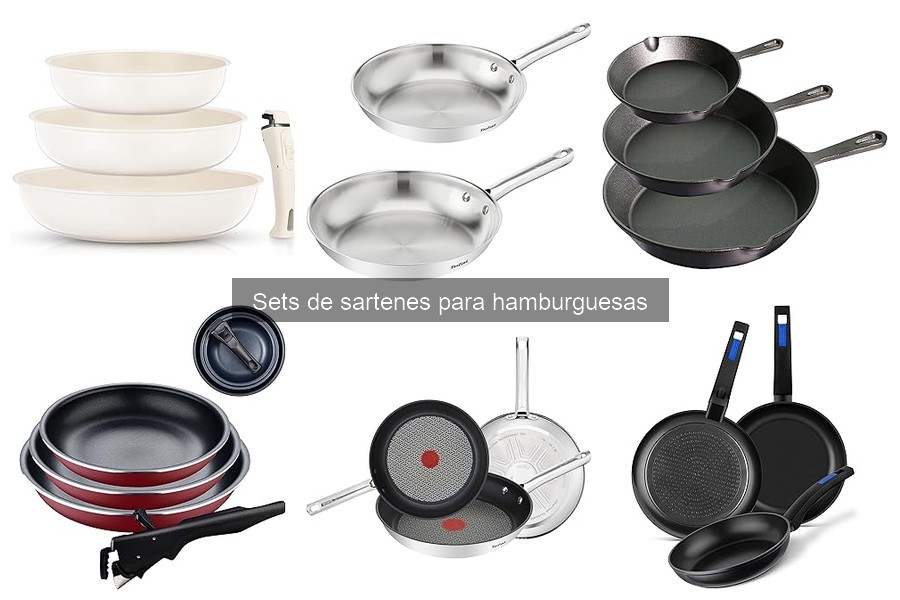 Opiniones sobre los mejores sets de sartenes para hamburguesas