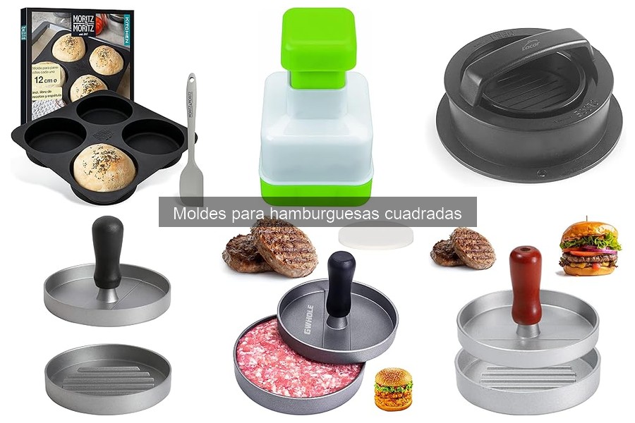 Opiniones sobre Moldes para Hamburguesas Cuadradas
