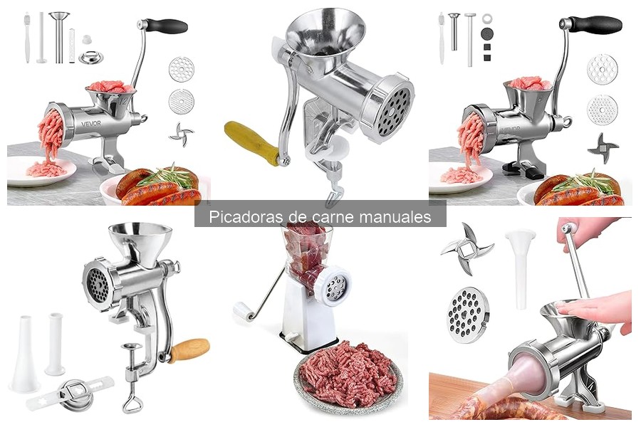 Opiniones sobre Picadoras de Carne Manuales: Experiencias Reales