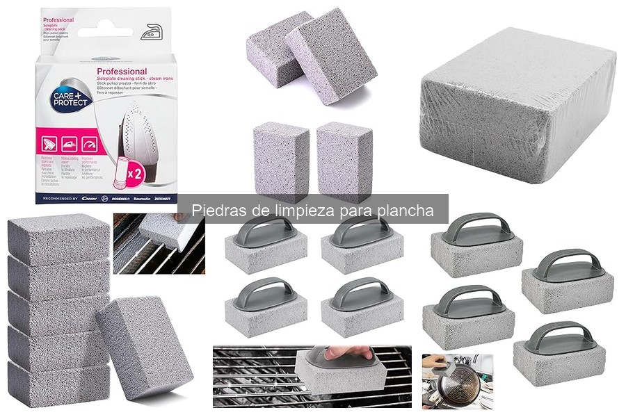 Opiniones sobre piedras de limpieza para plancha