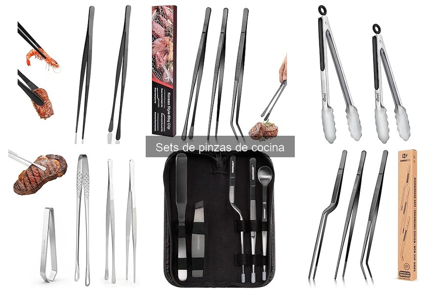 Opiniones sobre Sets de Pinzas de Cocina Populares