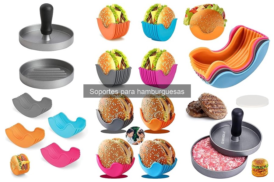 Opiniones sobre soportes para hamburguesas de diferentes marcas