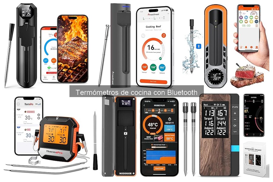 Opiniones sobre termómetros de cocina Bluetooth: ¡Descúbrelos!