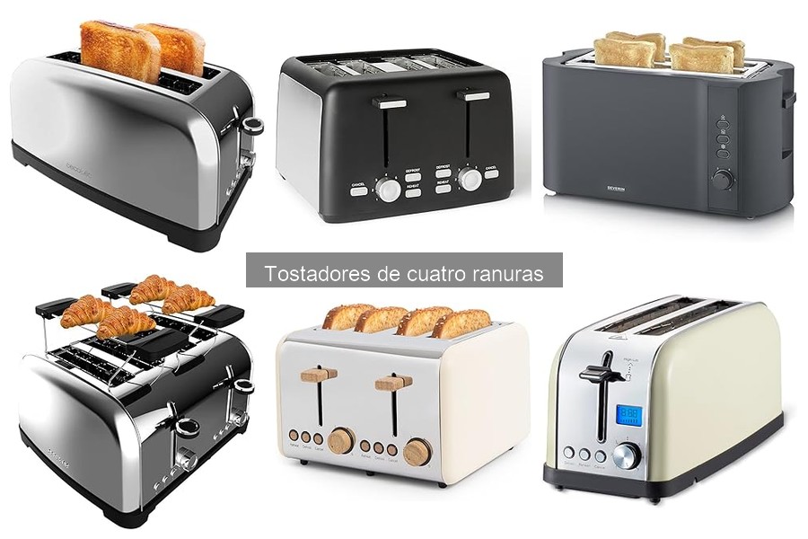 Opiniones y Reseñas de Tostadores de Cuatro Ranuras