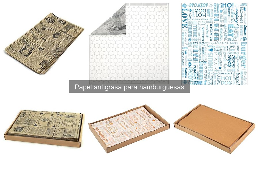 Papel antigrasa vs. papel de aluminio: ¿cuál es mejor para hamburguesas?