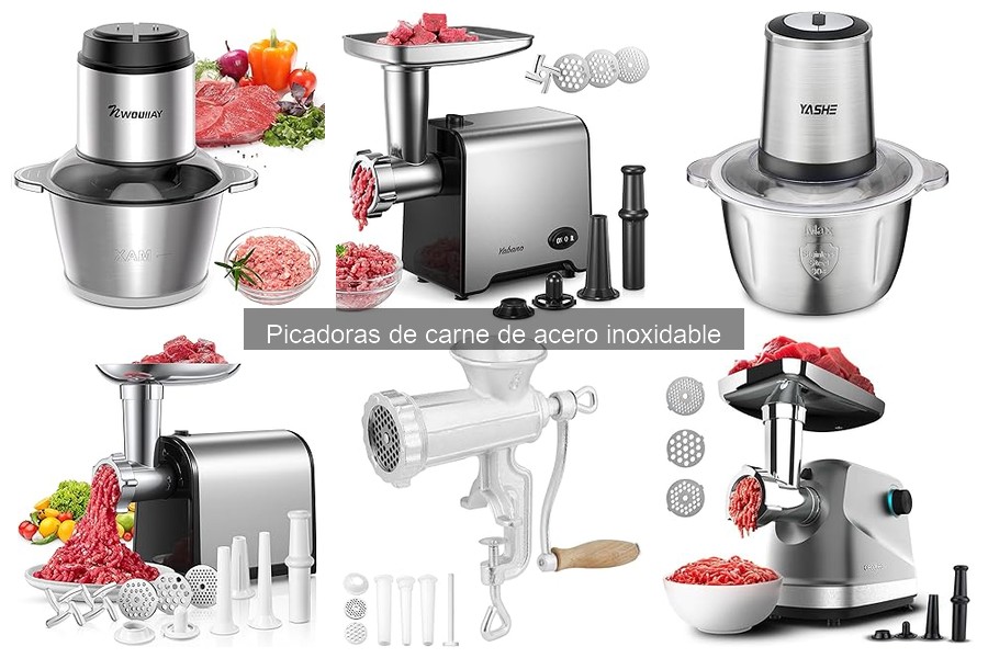 Picadora de carne eléctrica vs manual: ¿cuál elegir?