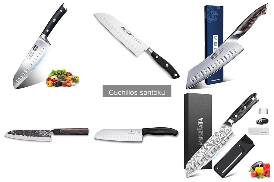 Precio promedio de cuchillos santoku para tu cocina