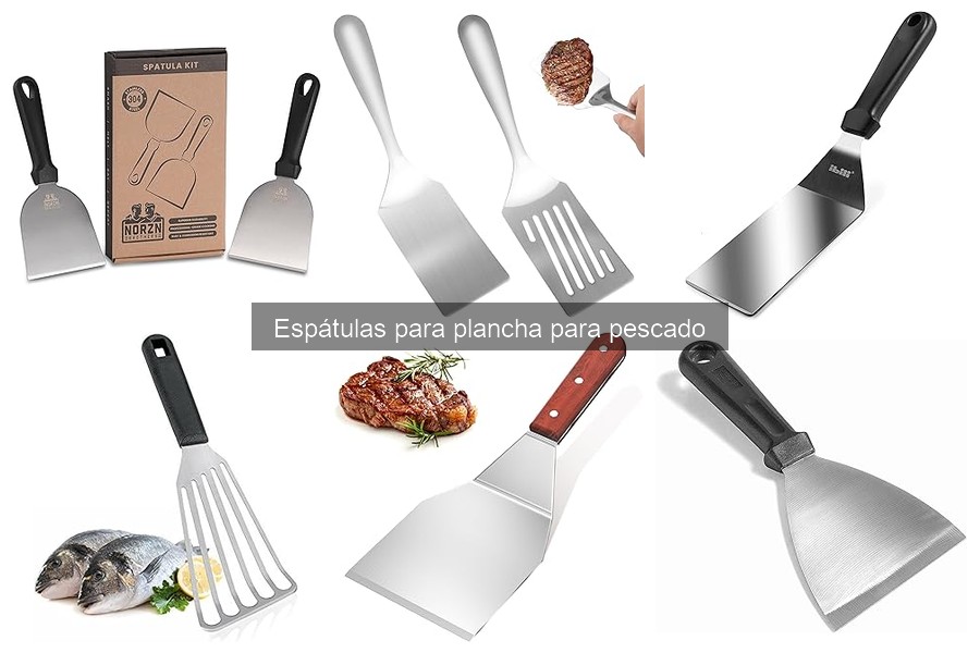 Precio promedio de espátulas para plancha de pescado