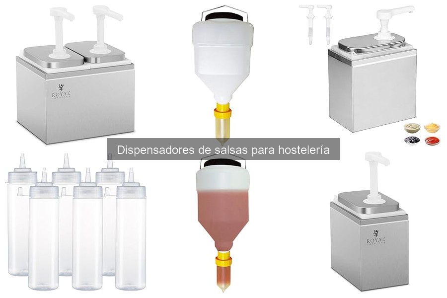 Precio promedio dispensadores de salsas para hostelería
