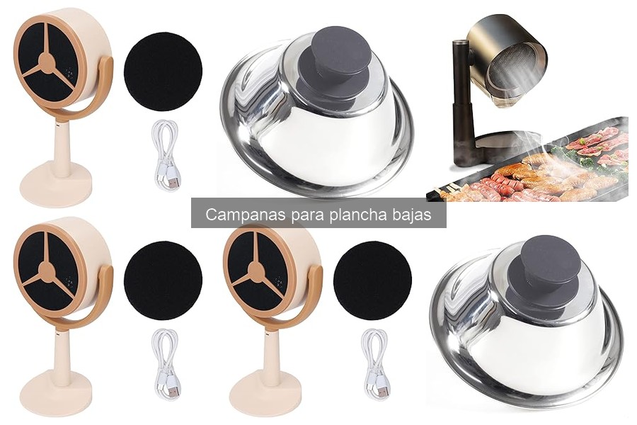 Precios de campanas para plancha baja y mejores lugares para comprarlas
