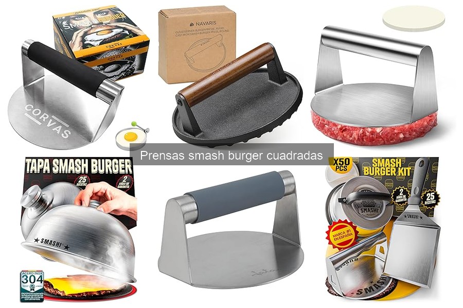 Precios de Prensas Smash Burger Cuadradas: Comparativa y Ofertas