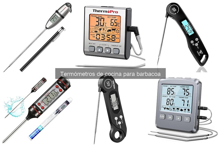 Precios de termómetros de cocina para barbacoa en 2023