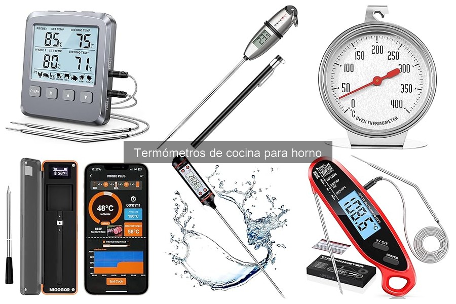 Precios de termómetros de cocina para horno: guía 2023