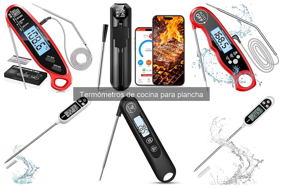 Precios de termómetros de cocina para plancha: guía completa