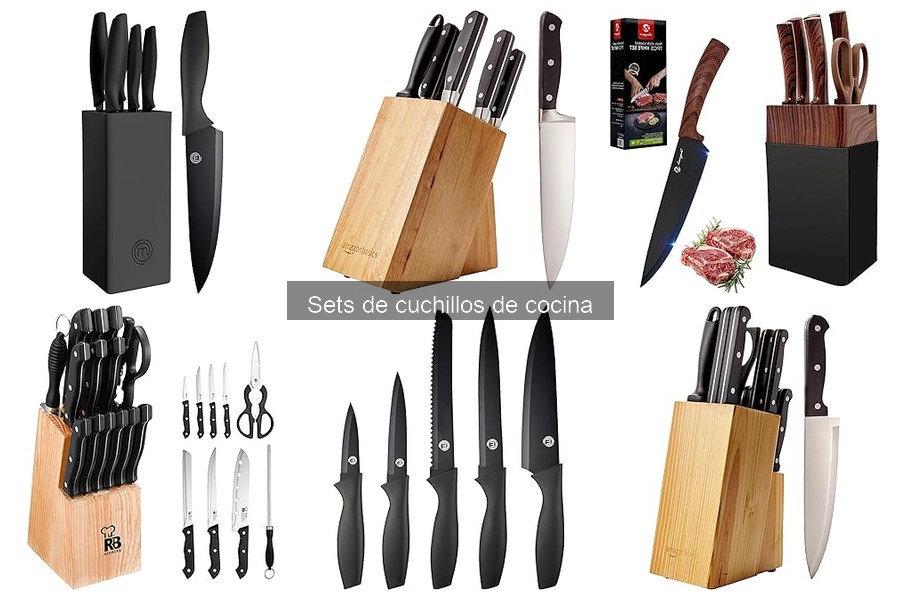 Precios promedio de sets de cuchillos de cocina en 2023