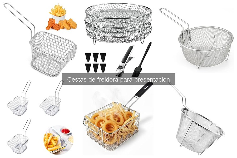 Precios y dónde comprar cestas de freidora para presentación