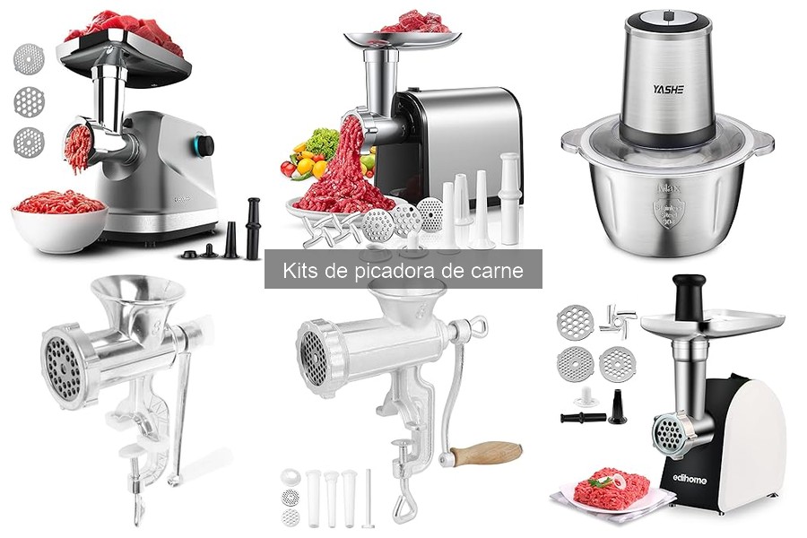 Problemas comunes al usar kits de picadora de carne