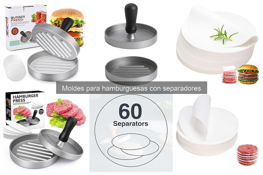Problemas comunes al usar moldes para hamburguesas y soluciones