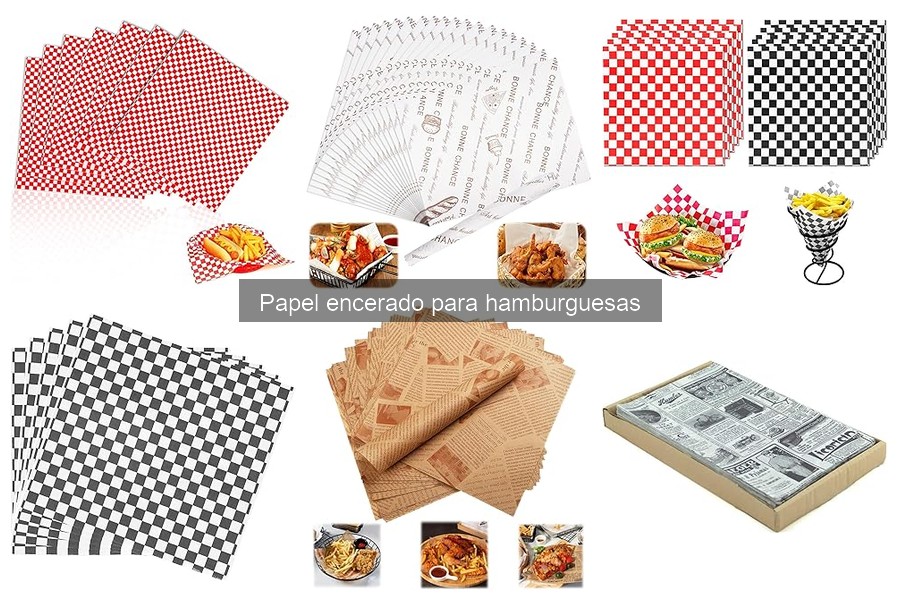 Problemas comunes al usar papel encerado para hamburguesas