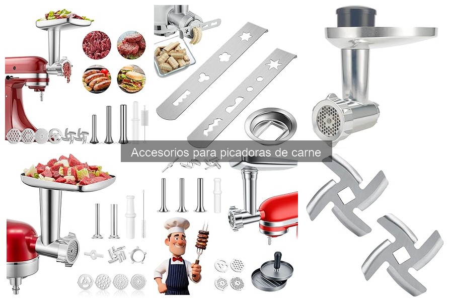 Problemas comunes con accesorios para picadoras de carne