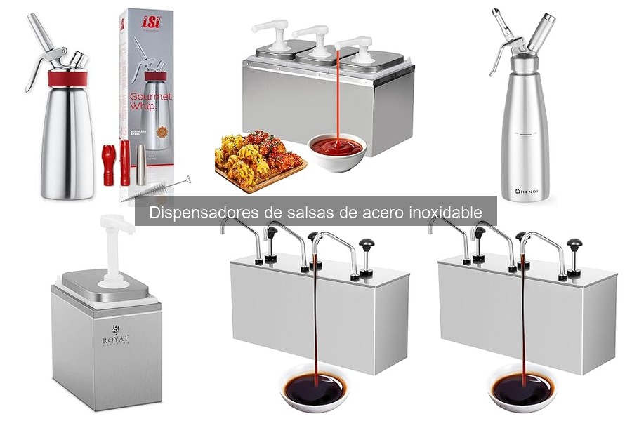 Problemas comunes con dispensadores de salsas de acero inoxidable