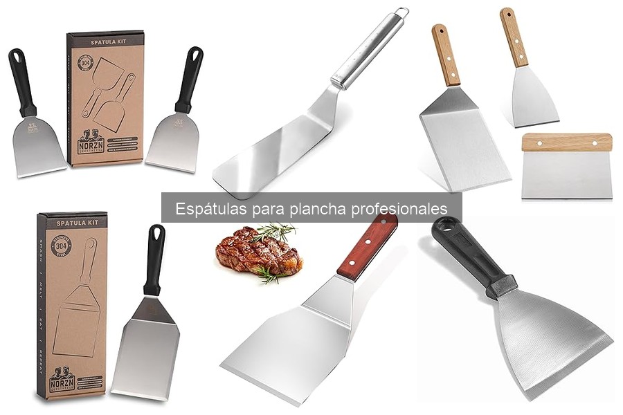Problemas comunes con espátulas para plancha y sus soluciones