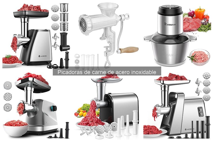 Problemas Comunes con Picadoras de Carne de Acero Inoxidable
