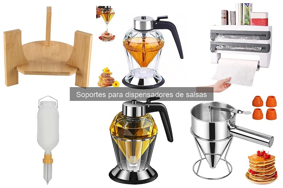 Problemas comunes con soportes para dispensadores de salsas