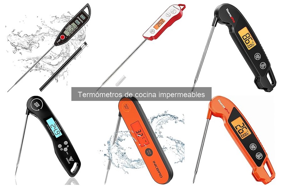 Problemas comunes con termómetros de cocina impermeables