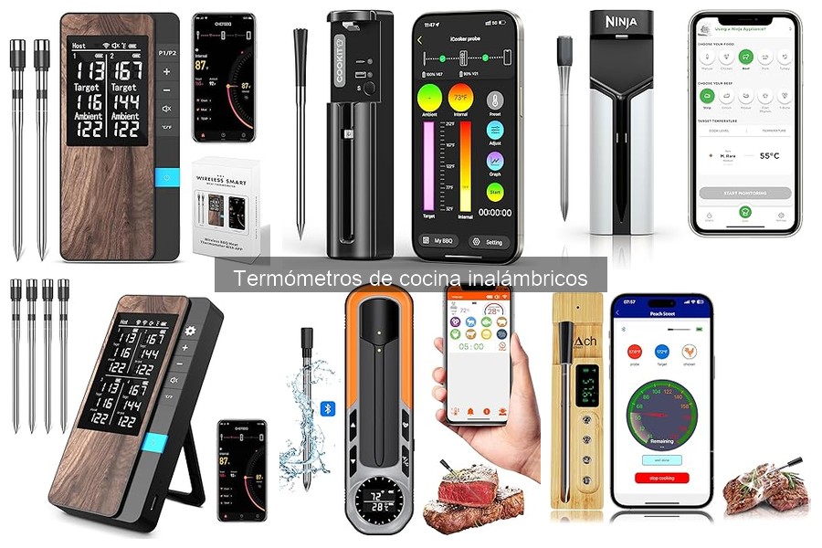 Problemas comunes con termómetros de cocina inalámbricos