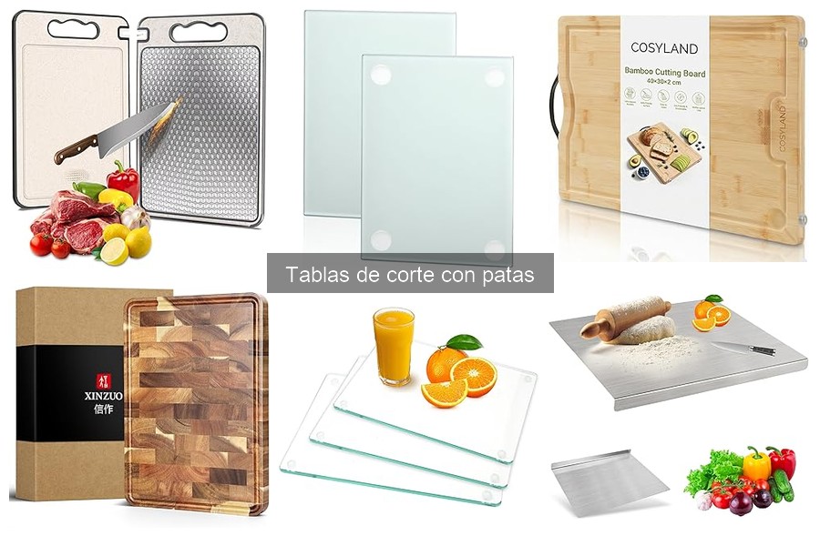 Problemas comunes de las tablas de corte con patas y soluciones