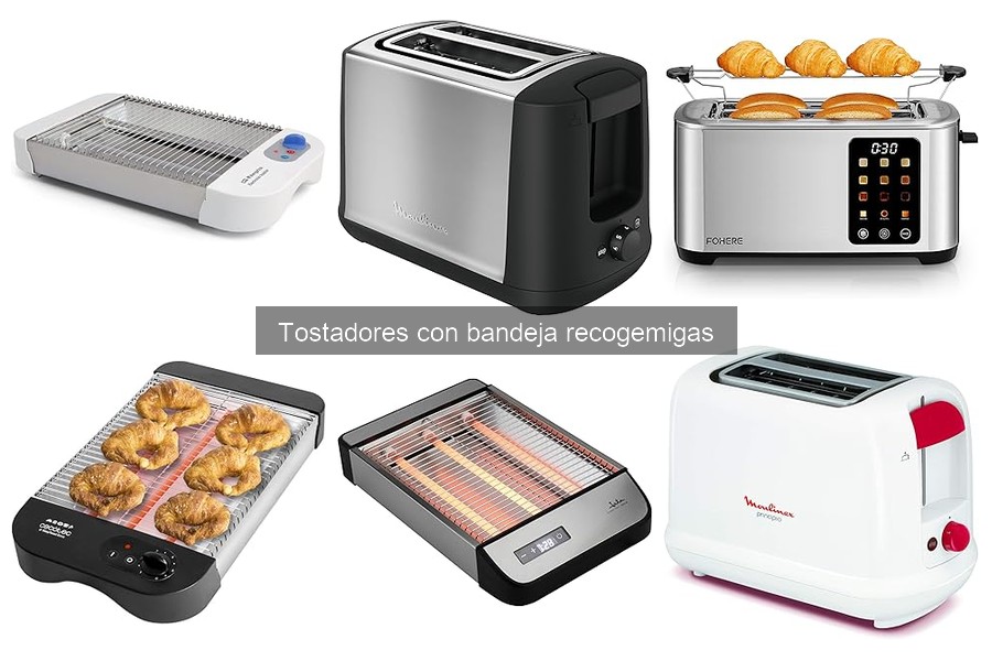 Problemas comunes en tostadores con bandeja recogemigas