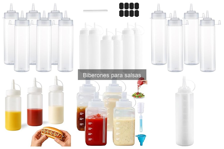 ¿Qué es un biberón para salsas? Descubre sus usos y características