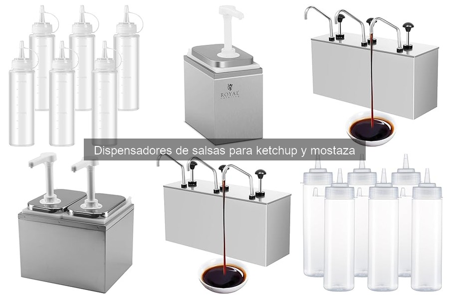 ¿Qué es un dispensador de salsas y cómo funciona?